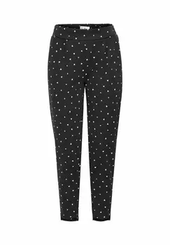 Брюки KATE PRINT ICHI, черный