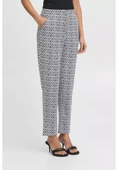 Брюки KATE PRINT ICHI, синий