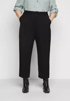 Брюки KCMETA PANTS SUITING Kaffe Curve, черный глубокий