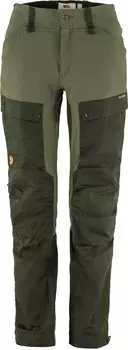 Брюки Keb изогнутые - женские Fjallraven, зеленый