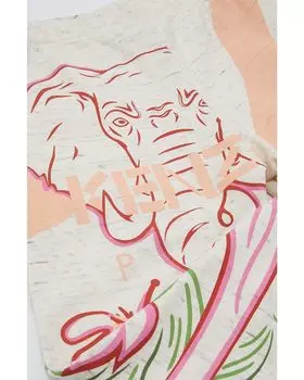 Брюки Kenzo Printed Sweatpants, белый