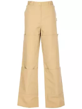 Брюки Kenzo рипстоп, нейтральный