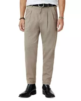Брюки Kian Dropped Tapered Fit John Varvatos, коричневый/бежевый