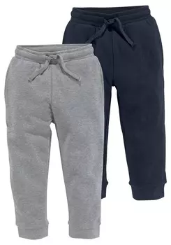Брюки Kidsworld Tapered Pants, цвет Dark blue/Grey