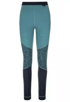 Брюки Kilpi Janna Baselayer, зеленый