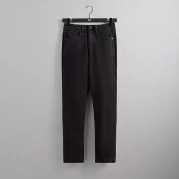 Брюки Kith Centre Straight Jean, черный