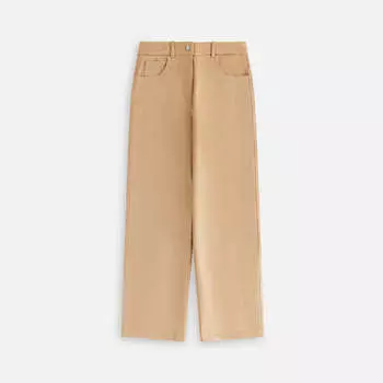 Брюки Kith Women Miren Microsuede Five Pocket Pant, цвет Birch