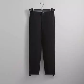 Брюки Kith Wrinkle Nylon Mercer 8 Pant, черный