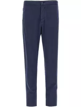 Брюки Kiton прямого кроя, синий