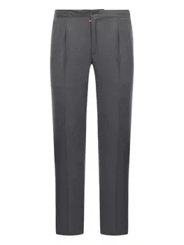 Брюки Kiton с вытачками, серый