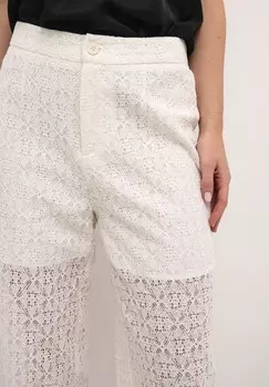 Брюки KLARA LACE Cream, белый