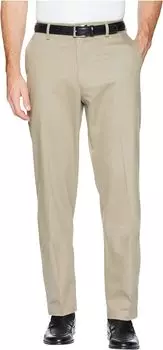 Брюки классического кроя Signature цвета хаки Lux из хлопка стрейч D3 Dockers, цвет Timber Wolf