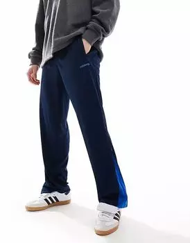 Брюки-клеш Adidas Originals Zip цвета ночной индиго
