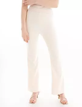 Брюки-клеш цвета экрю Kayra