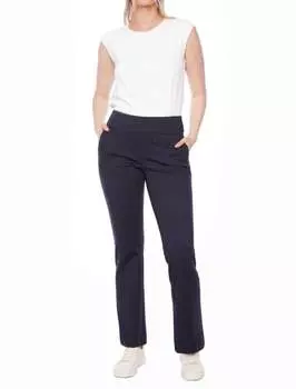 Брюки-клеш Hove Ponte Bootcut с принтом Navy up!