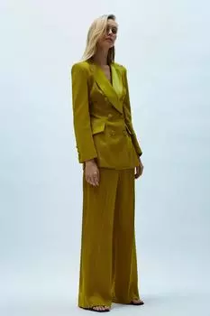 Брюки-клеш премиум-класса Coast, желтый