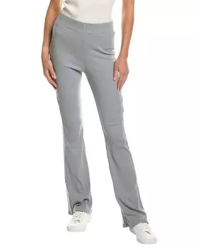 Брюки-клеш в рубчик Chaser RPET Vintage Party, серебро