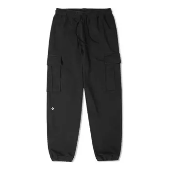 Брюки knit cargo pants 'black' Converse, черный