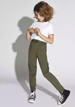 Брюки-комбинезоны KIDS ONLY "KONPOPTRASH", хаки