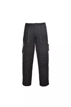 Брюки контрастного цвета на подкладке Texo Portwest, черный
