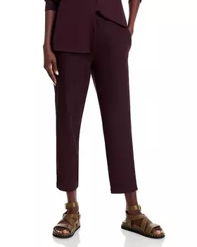 Брюки-конусообразные Eileen Fisher, фиолетовый