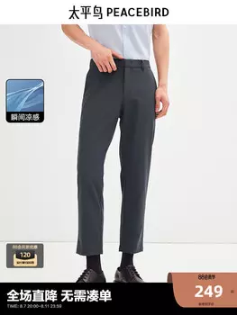 Брюки-конусы мужские Peacebird, серый