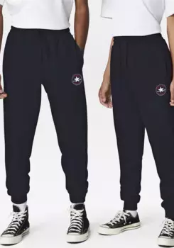 Брюки-конверсы для бега "UNISEX ALL STAR PATCH BRUSHED BACK" (1 шт.) Converse, черный