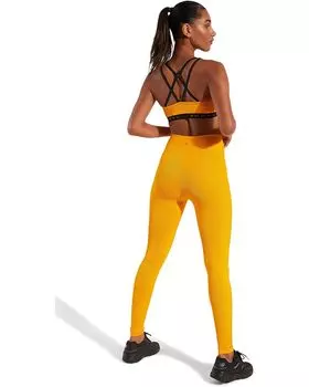 Брюки Koral Exceed Rib High-Rise Leggings, цвет Mango