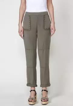 Брюки Koroshi, хаки