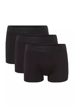 Брюки короткие, однотонные, 3 шт, мужские LACOSTE, черный