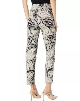 Брюки Krazy Larry Pull on Ankle, цвет Ivory Paisley