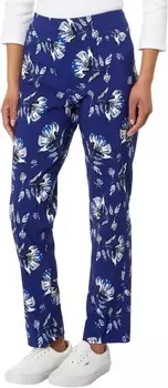Брюки Krazy Larry Pull on Ankle, цвет Blue Flower