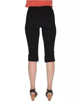 Брюки Krazy Larry Pull-On Cuffed Crop Pants, черный