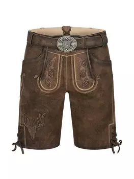 Брюки Krger Buam Regular Traditional Pants Werner, коричневый