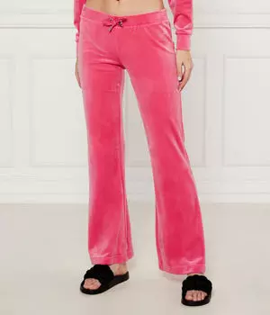 Брюки Кристина Flare fit Juicy Couture, розовый
