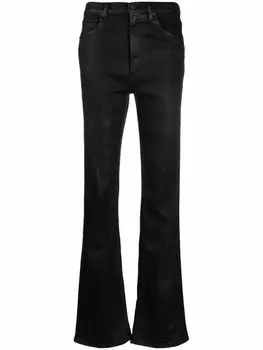 Брюки кроя слим 3x1, черный