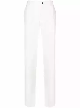 Брюки кроя слим Incotex, белый