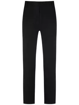 Брюки кроя слим на пуговицах Handred, черный