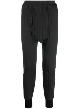 Брюки кроя слим с нашивкой MAISON MARGIELA, серый