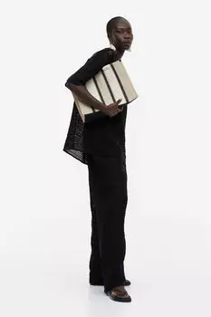 Брюки крючком H&M, черный