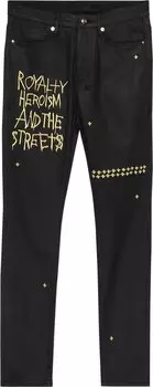 Брюки Ksubi 23 Van Winkle Pants 'Jet Black', черный