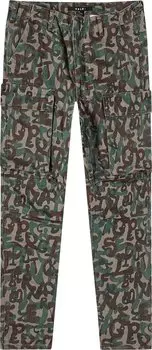 Брюки Ksubi Fugitive Cargo Pant 'Camo', разноцветный