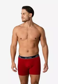 Брюки-кюлоты 2-PACK Happy Shorts, темно-красный