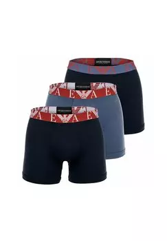 Брюки-кюлоты 3ER PACK Emporio Armani, синий