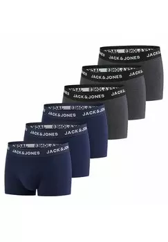 Брюки-кюлоты 6 PACK Jack & Jones, синий