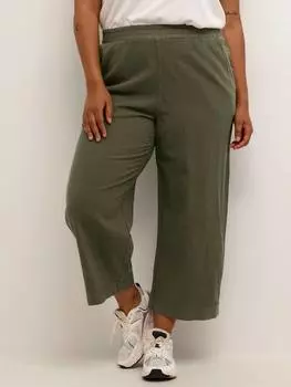 Брюки - кюлоты nana KAFFE Curve, цвет Grape Leaf