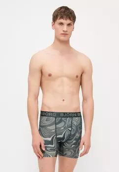 Брюки-кюлоты SPORTS 2 PACK Bjrn Borg, оливковый