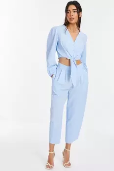 Брюки-кюлоты светло-голубого цвета QUIZ Clothing