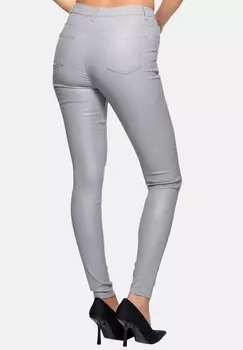 Брюки KUNSTLEDER HOSE Elara, серый