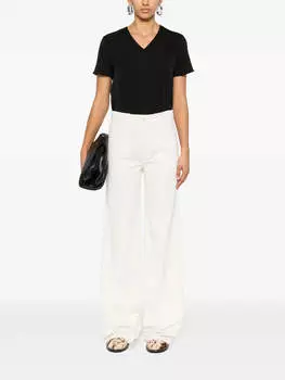 Брюки Квентина Белого цвета NILI LOTAN